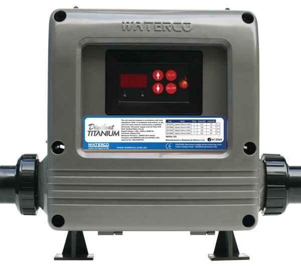 Waterco Digiheat Titanium Inline Heaters